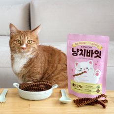 냥치바잇 고양이 덴탈간식 닭고기맛 60g