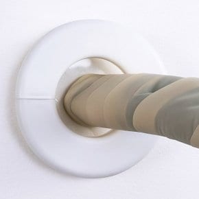 에어컨 배관 커버 55mm 분리형 가리개 덮개 매립 배관 커버 구멍 마개 50mm