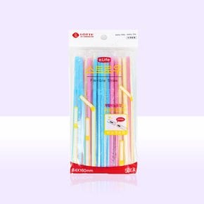 스타배송_이라이프 롯데 스트로우 빨대 16cm 50개입