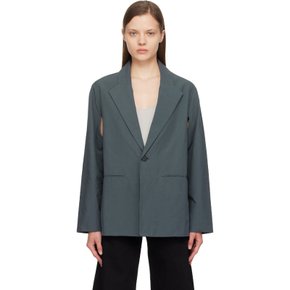 그레이 더 테일러 블레이저 THE TAILOR JACKET - WW FINE TEXTURED CANVAS