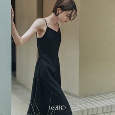 르제로 코튼 린넨 원피스 / 블랙 (LMMFOO343)