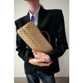 (ZARA 자라) 꼬임형 엔벨로프 백 6118 810 253