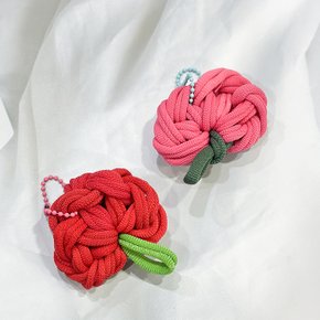 양말목 어버이날 카네이션 키링 만들기 DIY