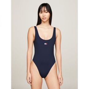 4434994 Tommy Hilfiger HERITAGE SONE PIECE - Swimsuit dark night navy