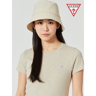 게스 로고 BUCKET HAT NO1AE211_P357678420