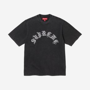 슈프림 올드 잉글리시 숏슬리브 탑 블랙 - 23FW Supreme Old English S/S Top Black - 23FW