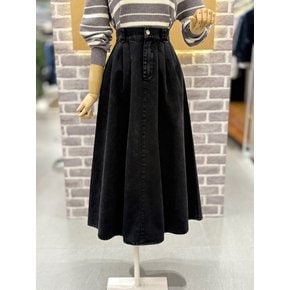 데님 플레어 스커트 (LC31FXDS514X)