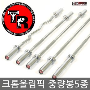 중량역기봉(50mm) 130cm~200cm 3구핸들중량바벨