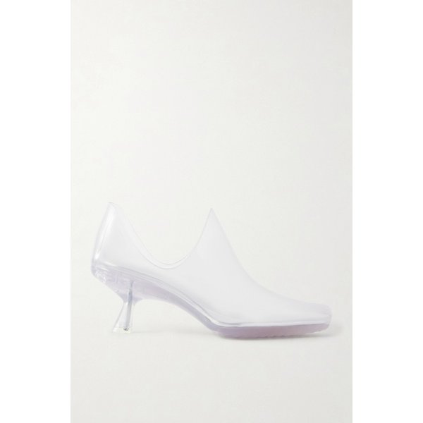 에밀리 아쿠아 PVC 앵클 부츠 클리어 46376663163050860