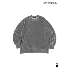 CB CORDUROY CREWNECK (GRAY)