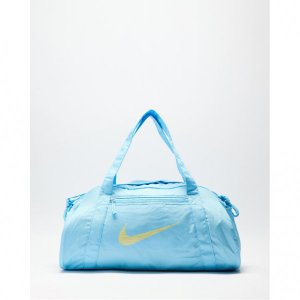 나이키 4172921 Nike Gym Club Duffel Bag (24L) - Aquarius Blue  Light Laser Orange