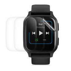 kwmobile 3x Garmin Venu Sq MusicSq - - 대응: 보호 필름 화면 보호 보호 씰 스마트 워치 지문