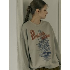 Printemps Parfume sweatshirt_Grass beige/FW/Y4S4TS012BEG