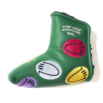 욜프 [정품]YORF BLADE PUTTER COVER MULTIPLY GREEN 욜프 블레이드 퍼터커버 멀티플라이 그린