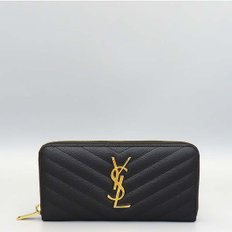 고이비토 중고명품 생로랑 캐비어 지피 월릿 장지갑  K4385YSL