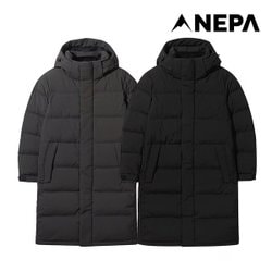 네파 시그니처 구스 롱패딩 다운자켓