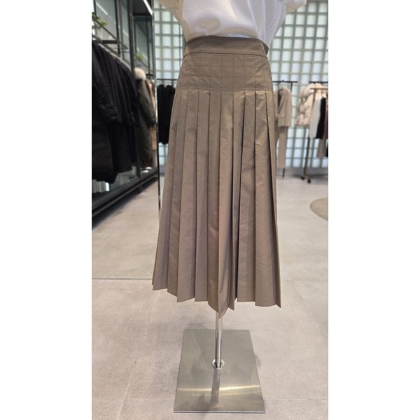 [부산점] [쥬크] 플리츠 미디 스커트 (Z252MSD004)