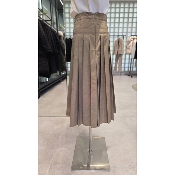 [부산점] [쥬크] 플리츠 미디 스커트 (Z252MSD004)