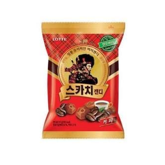  롯데제과 스카치캔디 커피맛 157g 4개