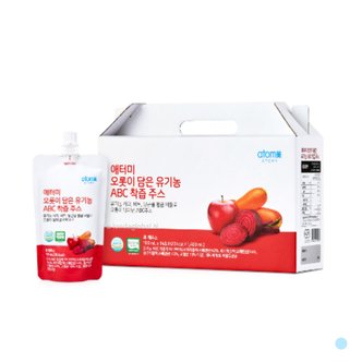  애터미 유기농 ABC 착즙 주스 아침대용 100ml 14포