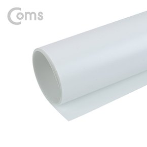BS804 Coms 촬영 PVC 양면 무광 배경지 (60115cm) White