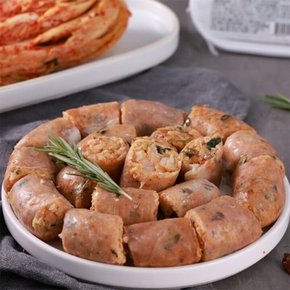 Fresh 속초 전통 수제 김치해물순대 슬라이스 500g x2개