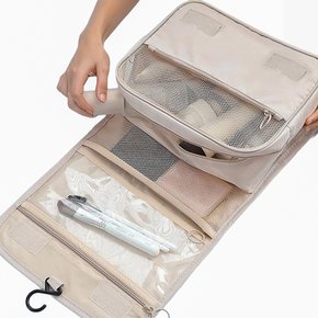 캐리어 여행용 세면 파우치 행잉 워시백 기내용 출장용 수하물용