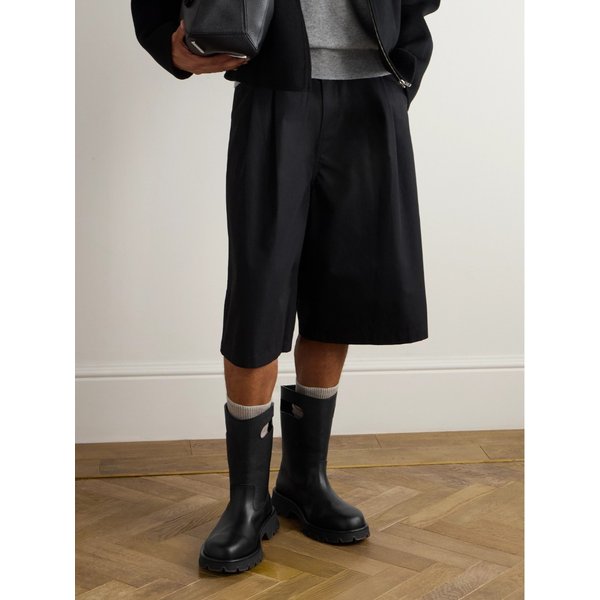 바비 백 컷아웃 가죽 데저트 부츠 46376663163010881