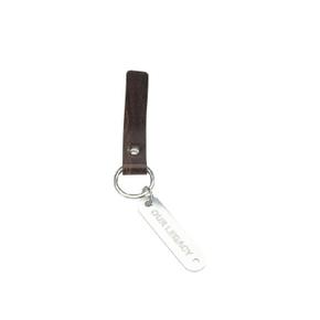 저희의 유산을 담은 가죽 로고 키링 A4258RBL BROWNLEATHER TP974561862