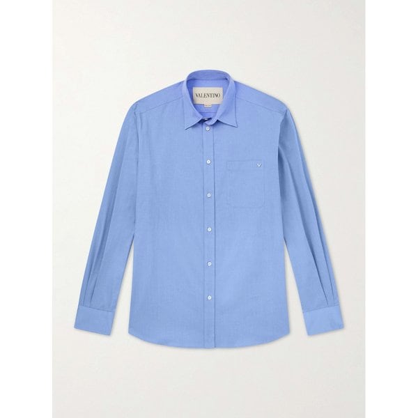 V골드 코튼 포플린 셔츠 46376663163031171