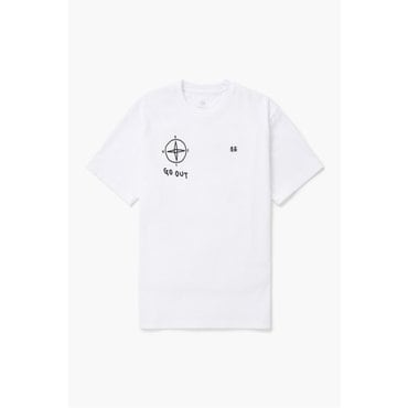 코오롱스포츠 남녀공용 그래픽 티셔츠 (GO OUT) JWTCM24831WHX
