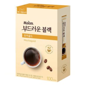 맥심 모카골드 부드러운블랙 100T x 8개 묶음