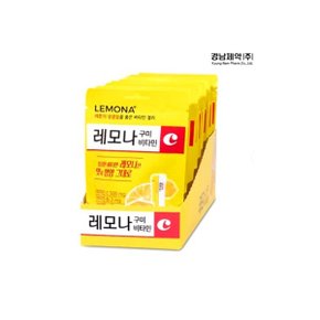 경남) 레모나 구미 비타민C 젤리 43g x 10팩 비타민함유 레몬맛