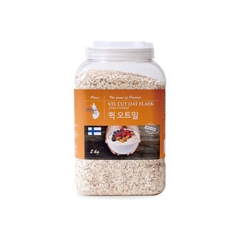 이쌀이다 [이잡곡이다] 핀란드산 부드러운 퀵오트밀 2kg