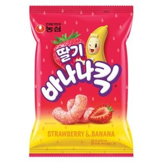 NS홈쇼핑 농심 딸기바나나킥 60g x 8봉[32676633]