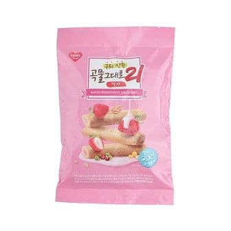  구워만든 곡물그대로21 딸기 150g 개미식품 (W9CACB5)