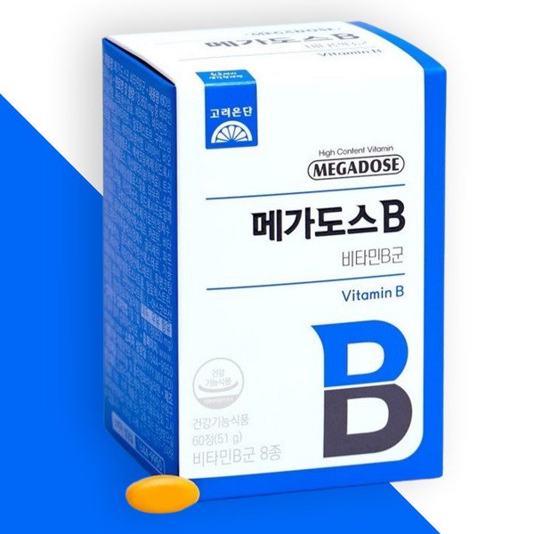 고려은단 메가도스B 비타민B군 컴플렉스 60정 x 1개