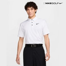 FZ7482-100 나이키 투어 남성 드라이 핏 솔리드 골프 폴로