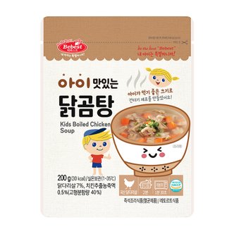 베베스트 아이 맛있는 닭곰탕 200g