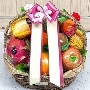 포미식탁 감사 위로 선물용 과일바구니 수도권 당일발송 기본형