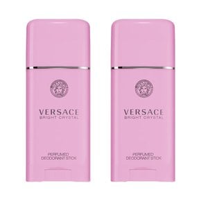 Versace 베르사체 브라이트 크리스탈 데오드란트 스틱 포 우먼 50ml 2개