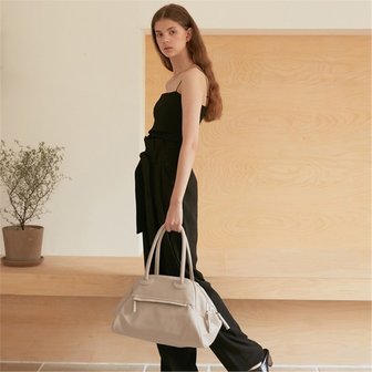 크리스틴프로젝트 [최초가 168,000][크리스틴프로젝트] TWO ZIPPER BAG_CREAMY OYSTER