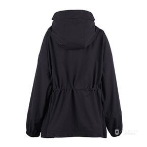 로고 벌리 바람막이 후드 집업 자켓 블랙 80842581