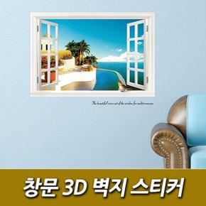 창문 3D 벽지 스티커_P027365780