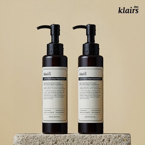 [2개SET] 클레어스 젠틀 블랙 딥 클렌징 오일 150ml