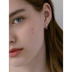 (실버925) 오벌 후프 귀걸이 EC3003 (S/M)
