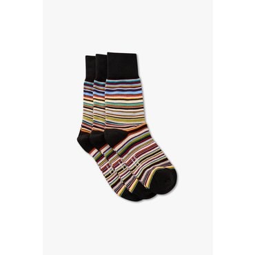 폴스미스 시그니처 스트라이프 삭스 3PACK 5715340002