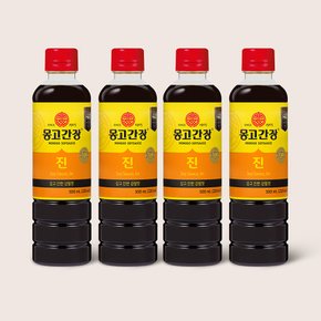[몽고식품] 진간장 500L x 4개