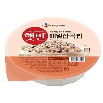 CJ 햇반매일잡곡밥210g 4개