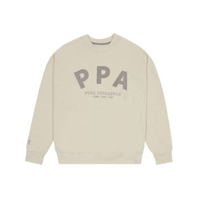 INITIAL LOGO SWEATSHIRT_IVORY